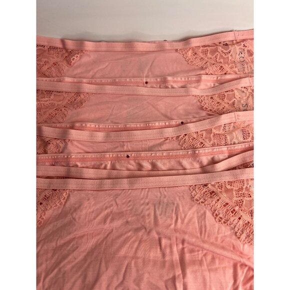 Soma Embraceable Lace High Leg Briefs Panties Size XXL Pink  Peach NWT - Picture 4 of 6